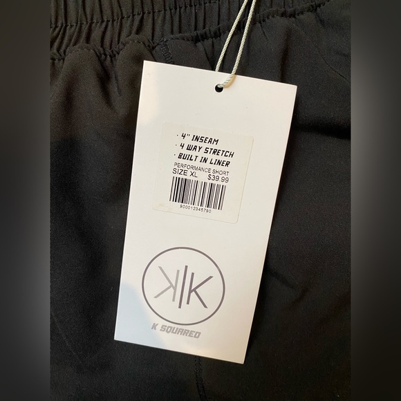 XL K Squared Women High Rise Performance Shorts - Picture 5 of 6